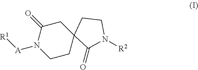 New azacyclic derivatives