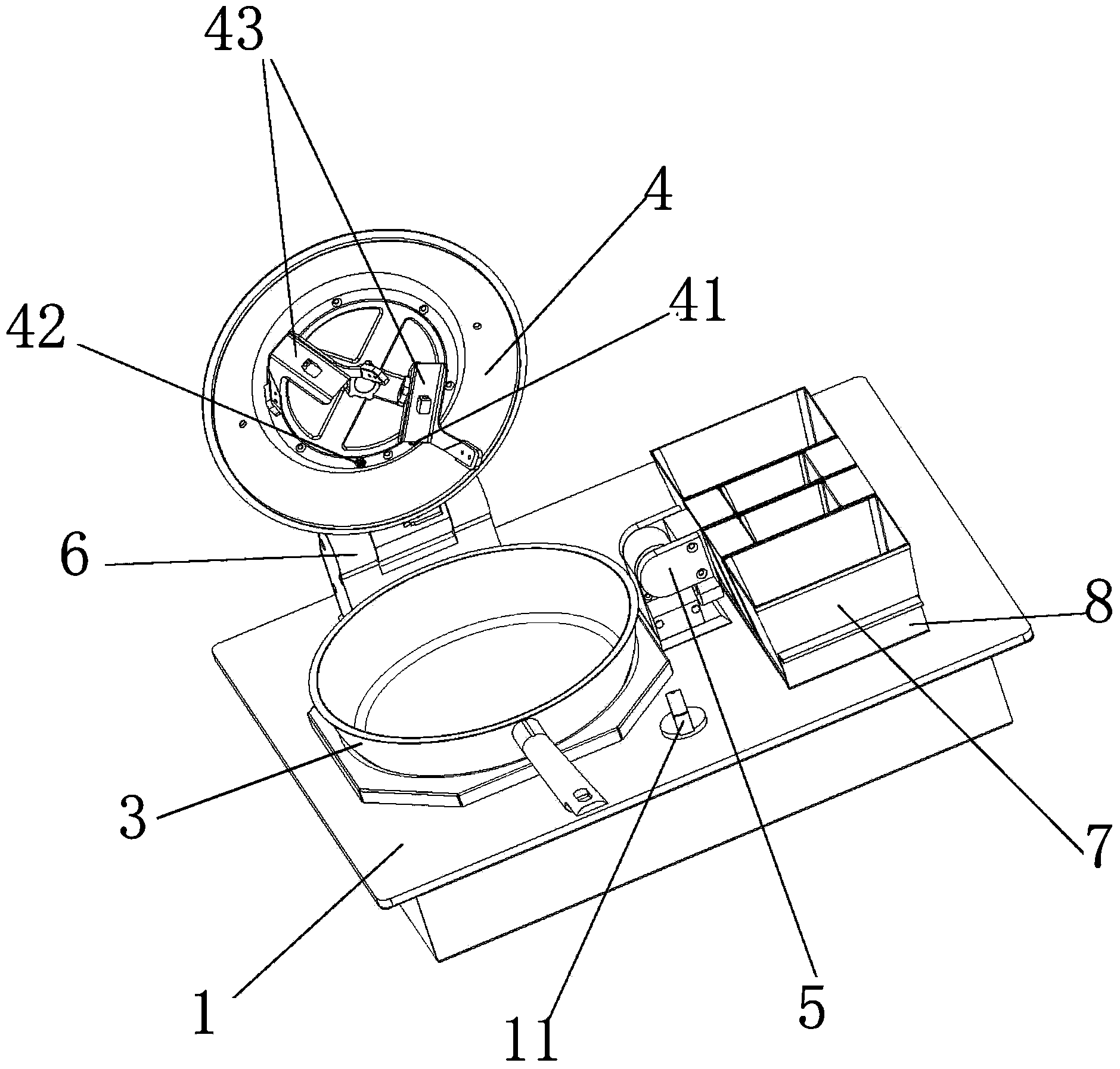 Automatic cooking method and intelligent cooking stove capable of achieving automatic cooking