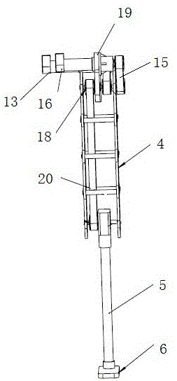 Bipedal semi-passive walker and walking control method thereof