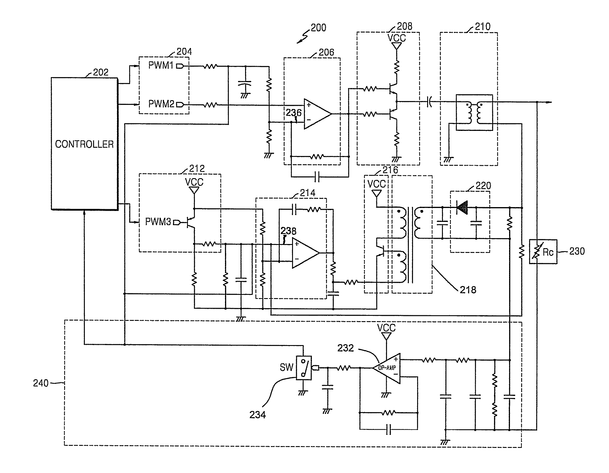 High voltage power supply