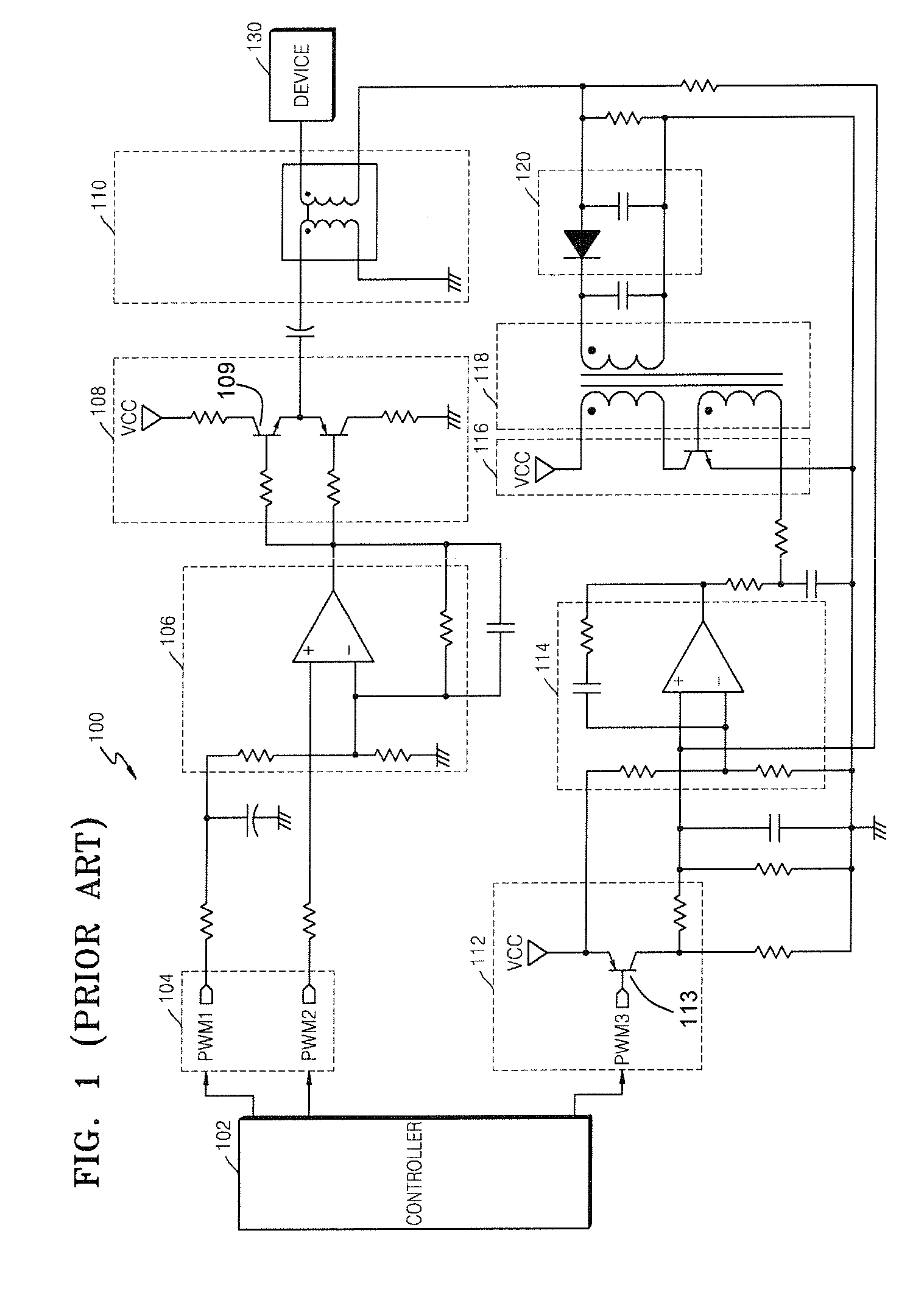 High voltage power supply