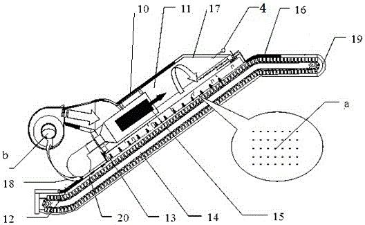 Hot-in-place regenerative remixer scale plate conveyor