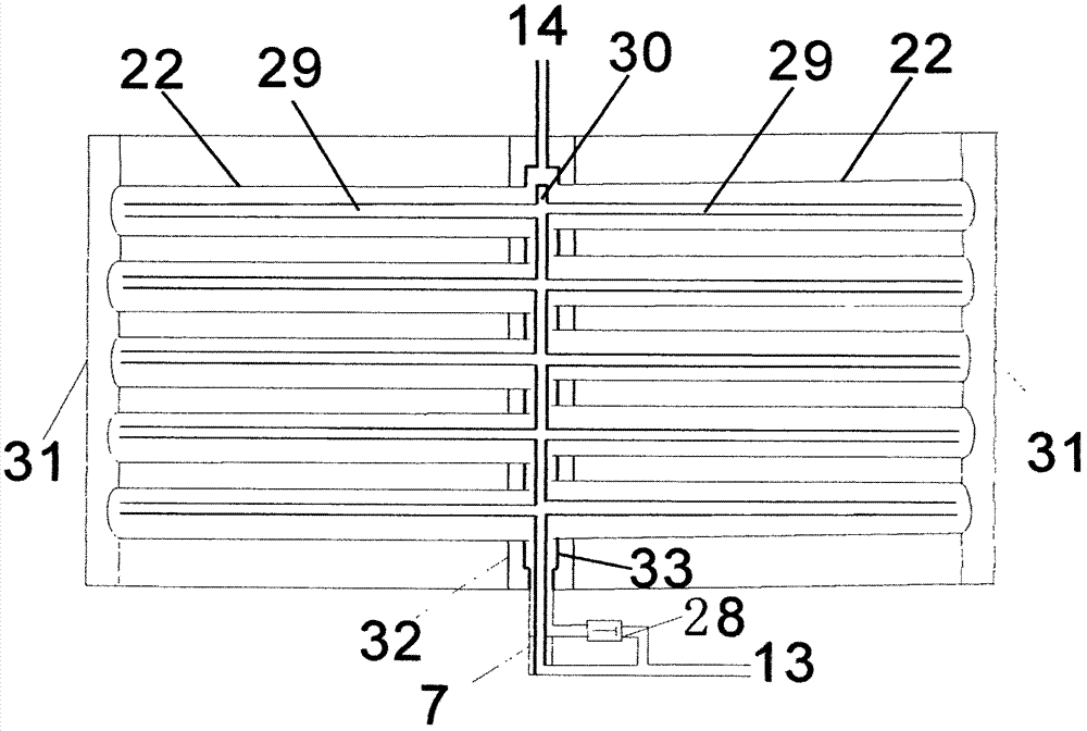 Vacuum-tube split type solar water heater