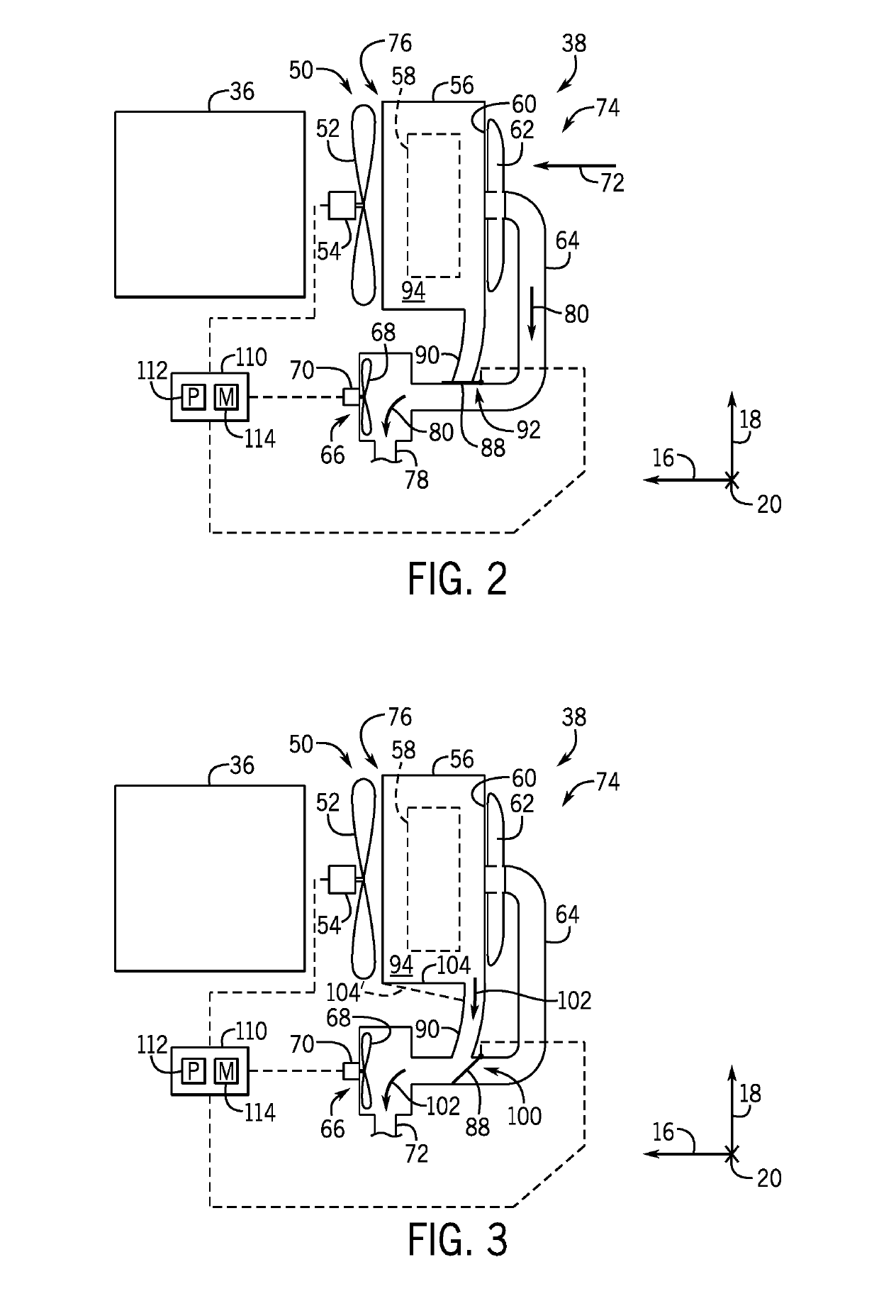 Cooling systems and methods for an agricultural harvester