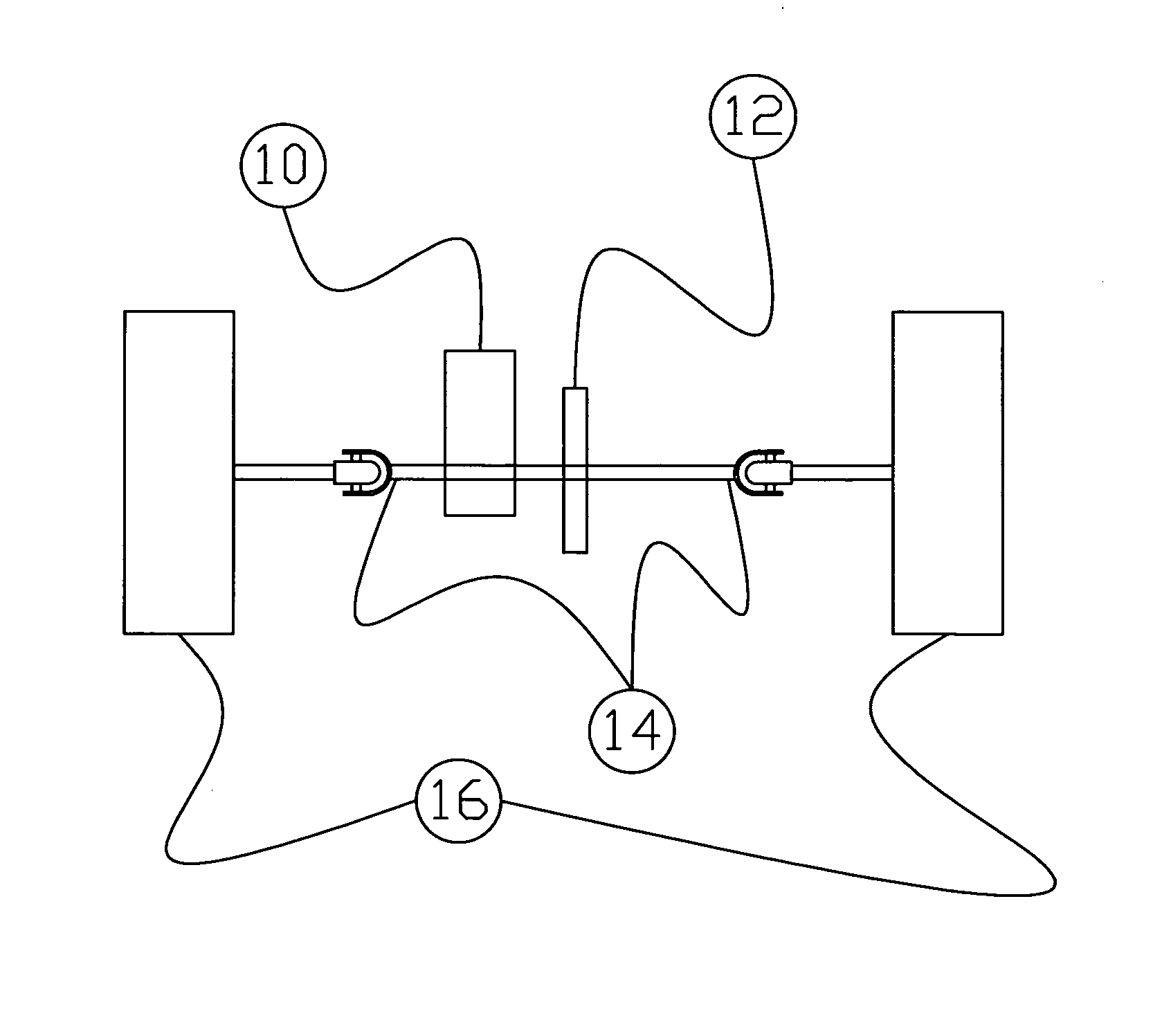 Constant-Ratio independent series-parallel hybrid drivetrain for a plug-in electric vehicle