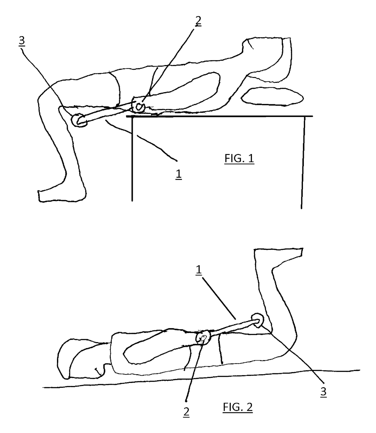 Portable back traction device and method of use