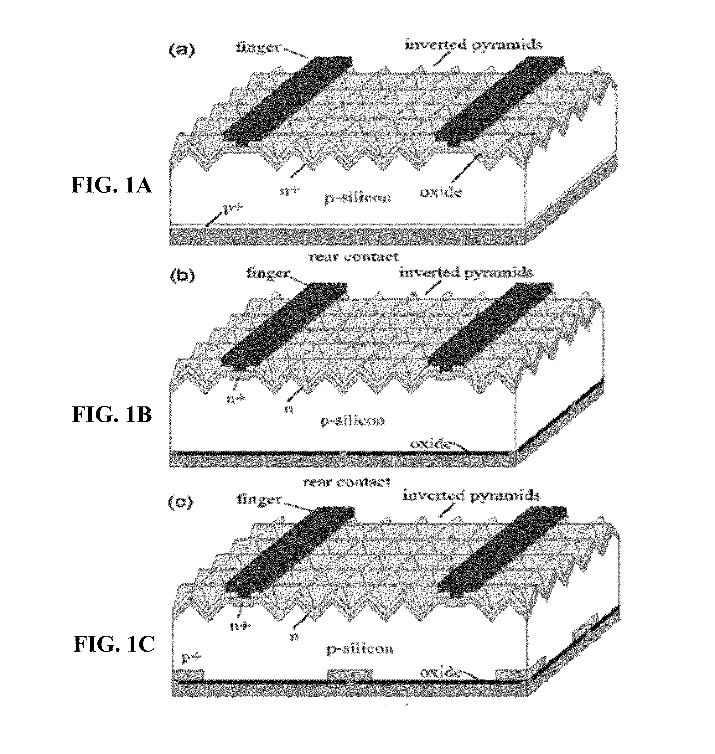 Rear wide band gap passivated perc solar cells