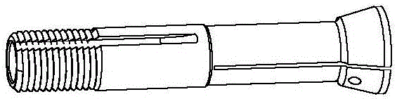 Shaft pulling device used for pulling airplane anti-icing valve guide shaft and shaft pulling method