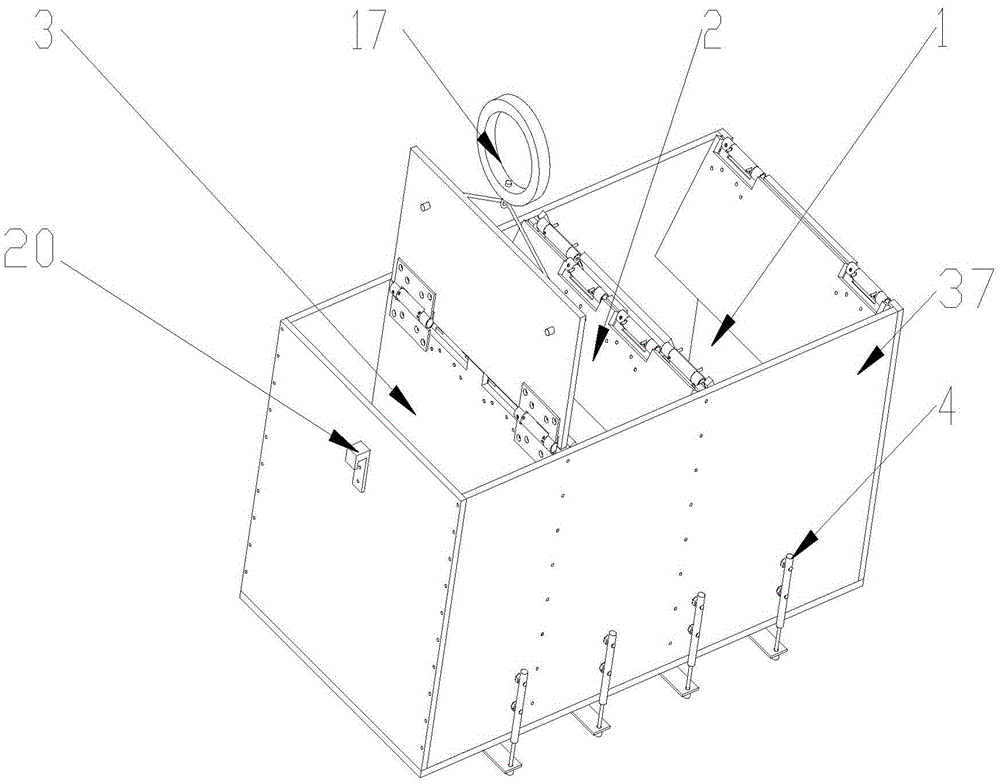 Multifunctional mineral and organism storage box for manned submersible sampling