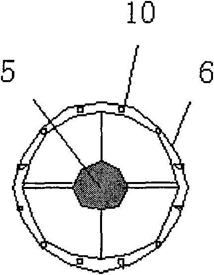 Water body wind energy reoxygenation device and water body reoxygenation method thereof