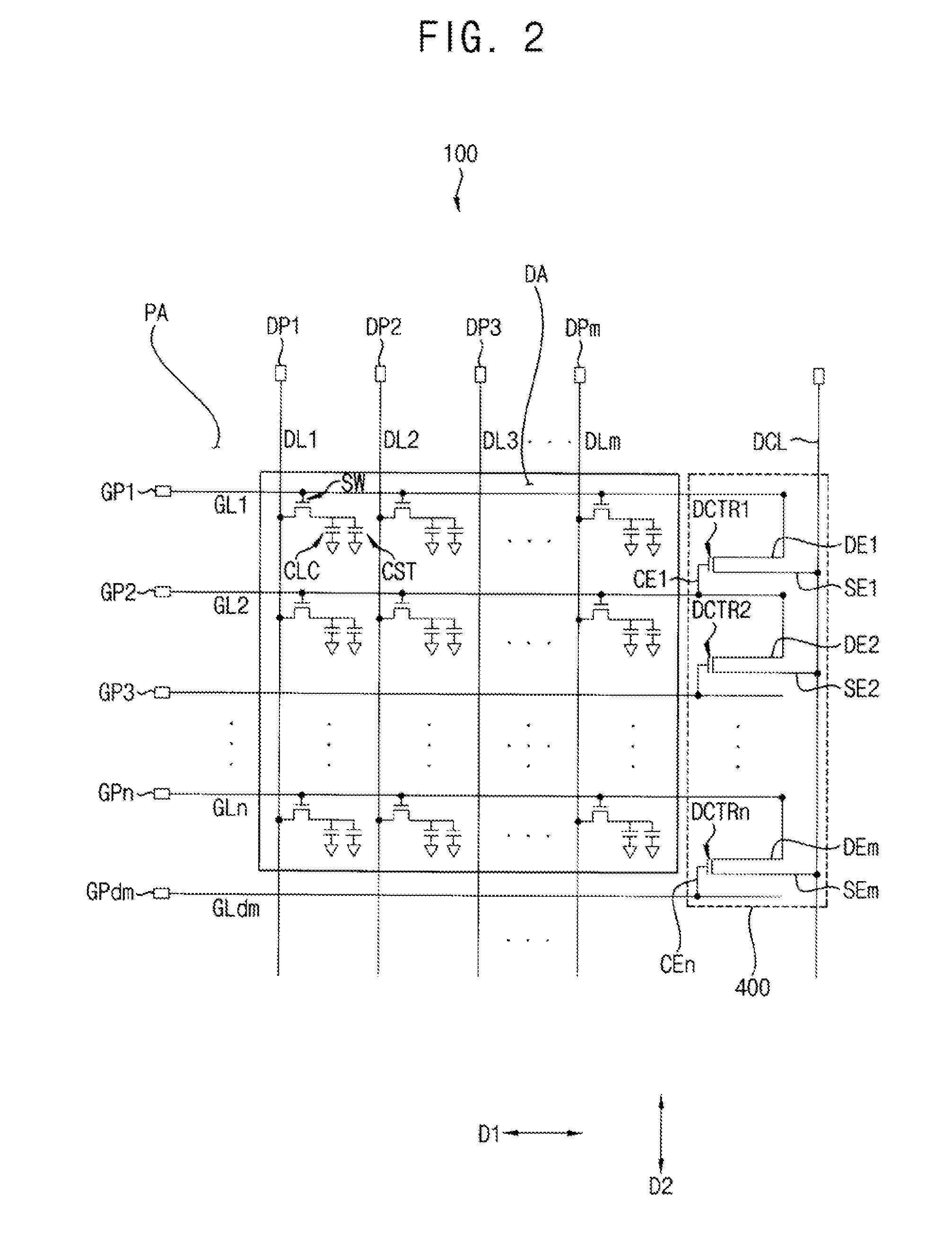 Display Panel and Display Device Having the Same