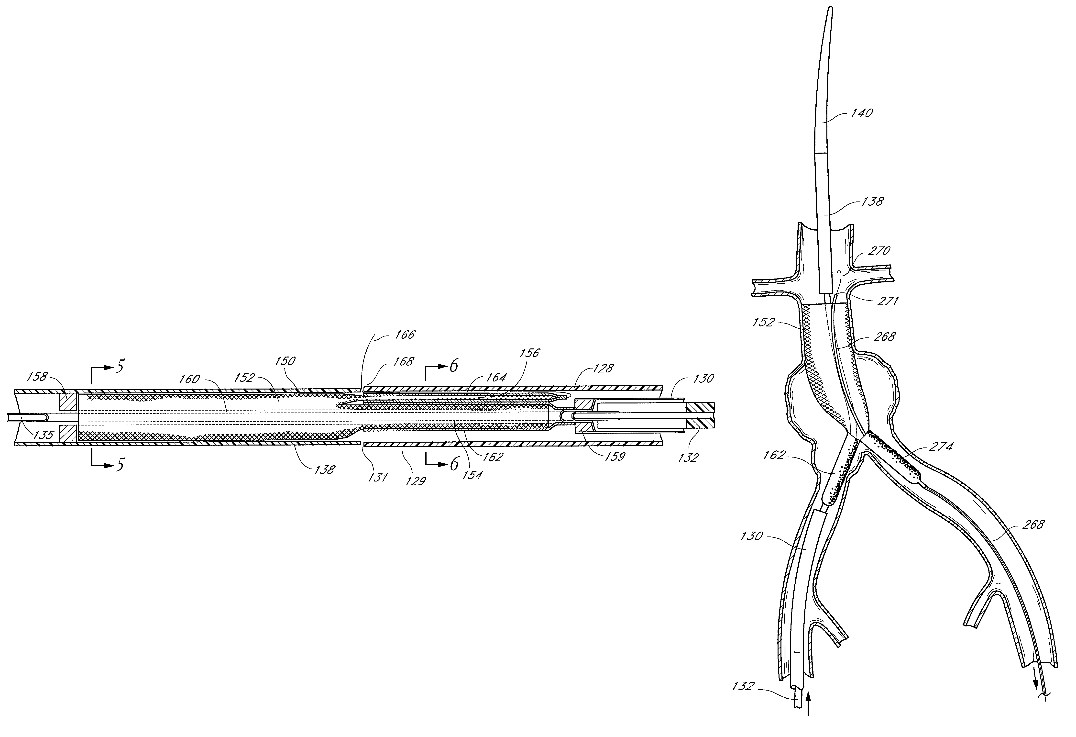 Dual concentric guidewire and methods of bifurcated graft deployment