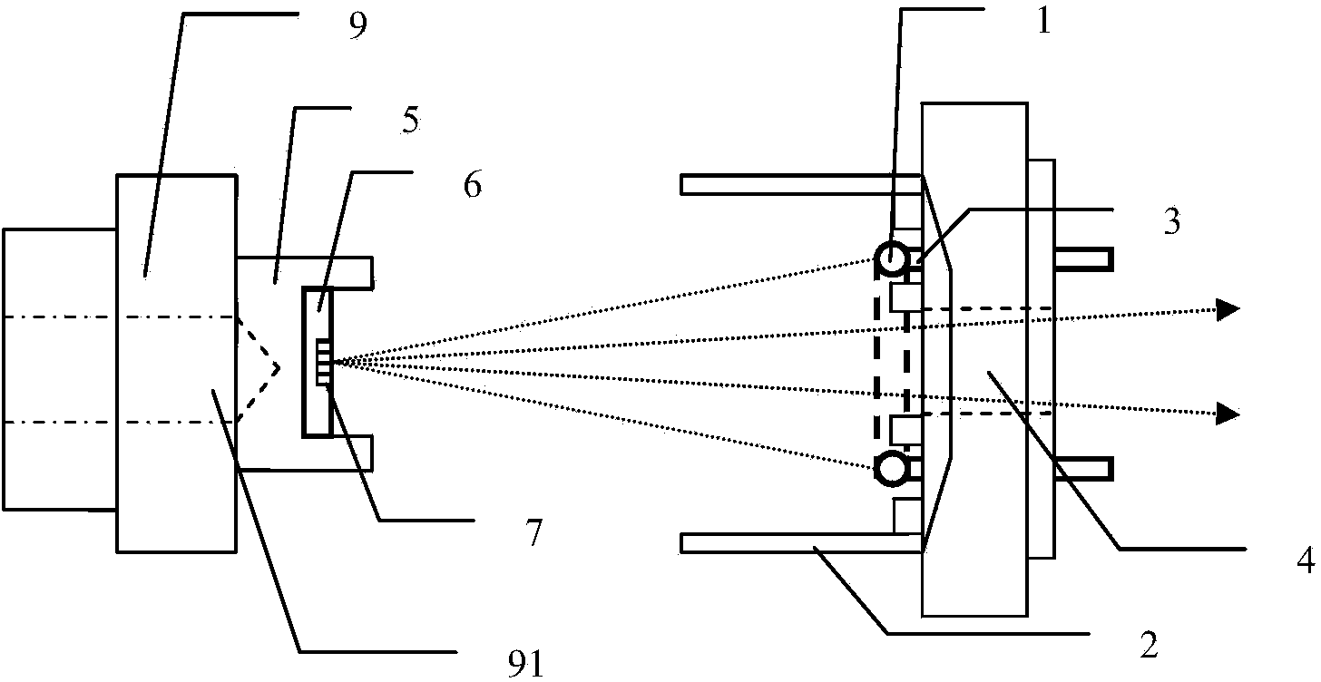 X-ray source for X-ray raster differential phase-contrast imaging