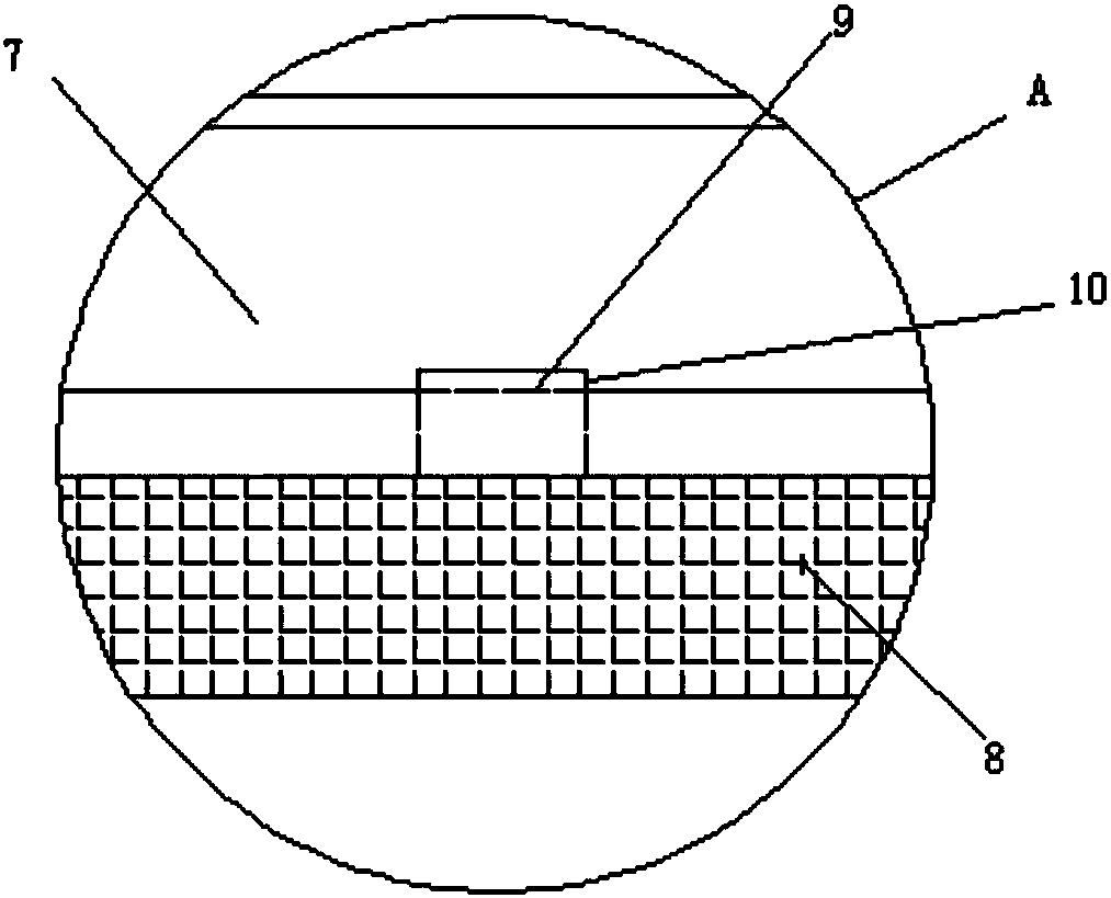 Noiseless computer heat dissipation device special for computers