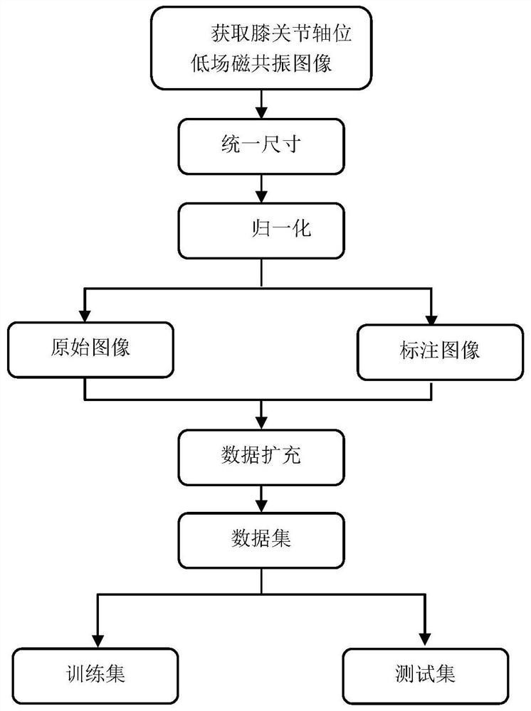 Knee joint model construction method for MRI local SAR estimation