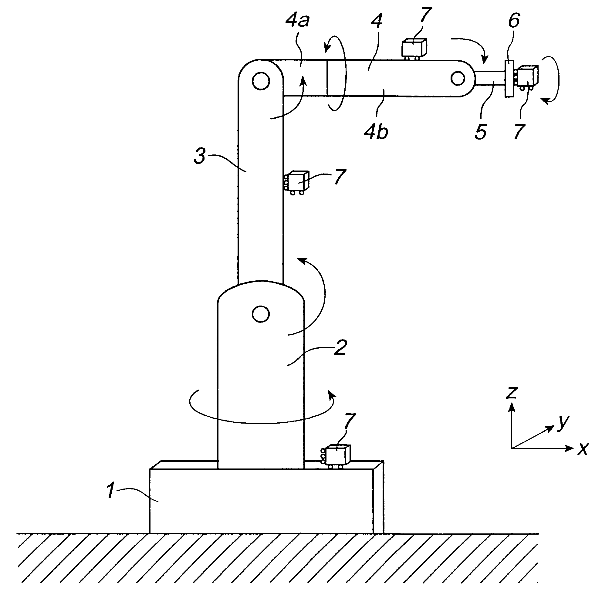 Device and a method for calibration of an industrial robot