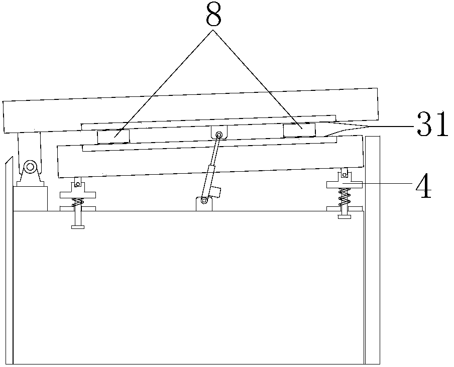 Contact type low temperature quick-freezing box