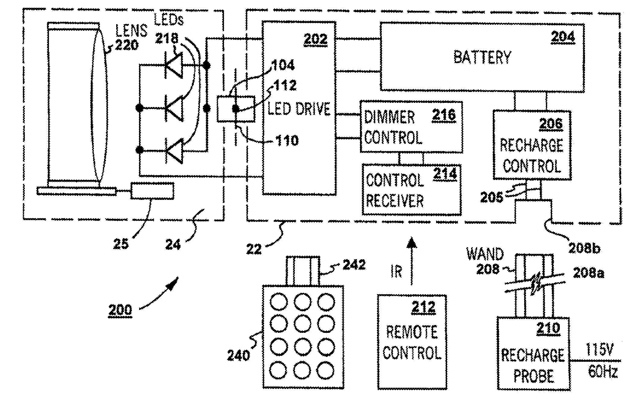 Extended reach battery charging system