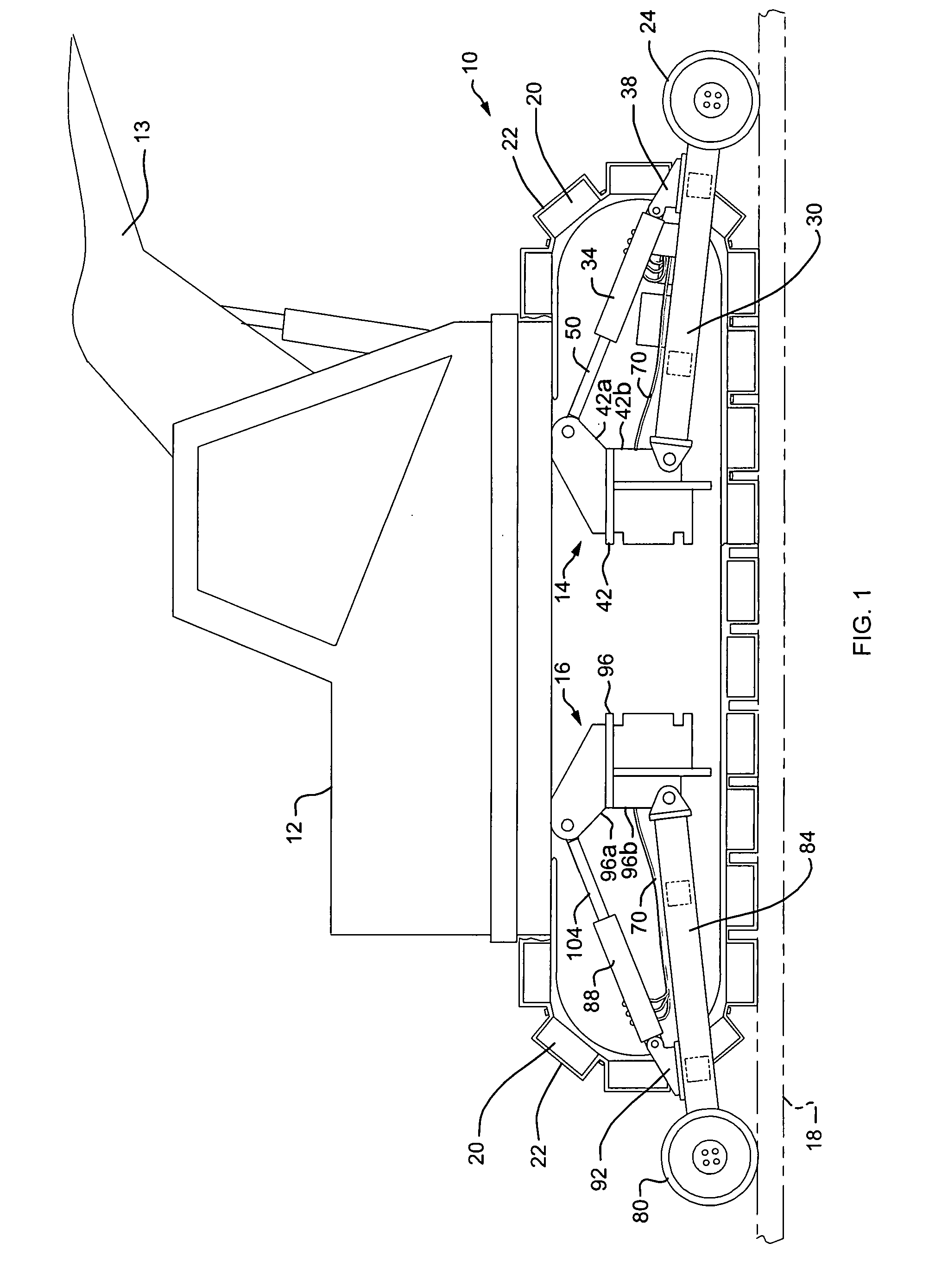 Apparatus for enabling an excavator to mount, demount and travel on railroad tracks