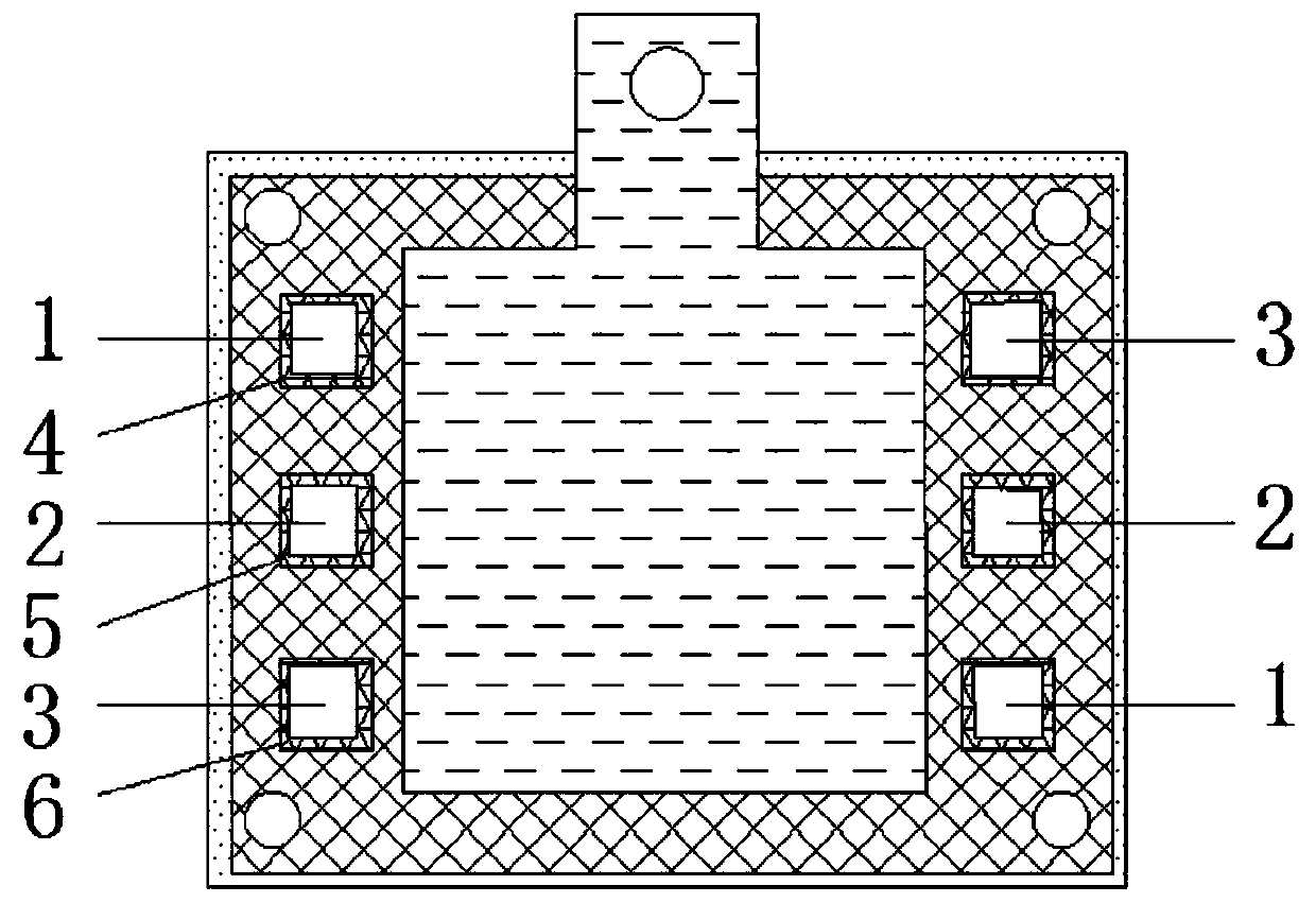 A kind of pem stack and system for cold start staged preheating