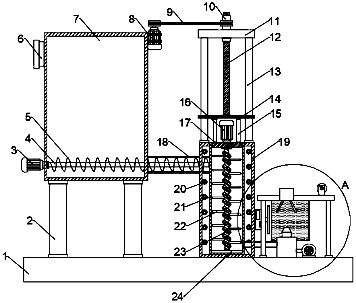 Film blowing machine