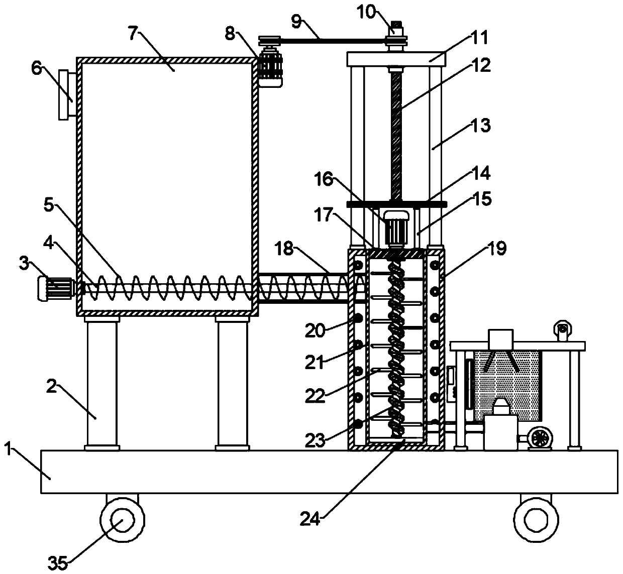 Film blowing machine