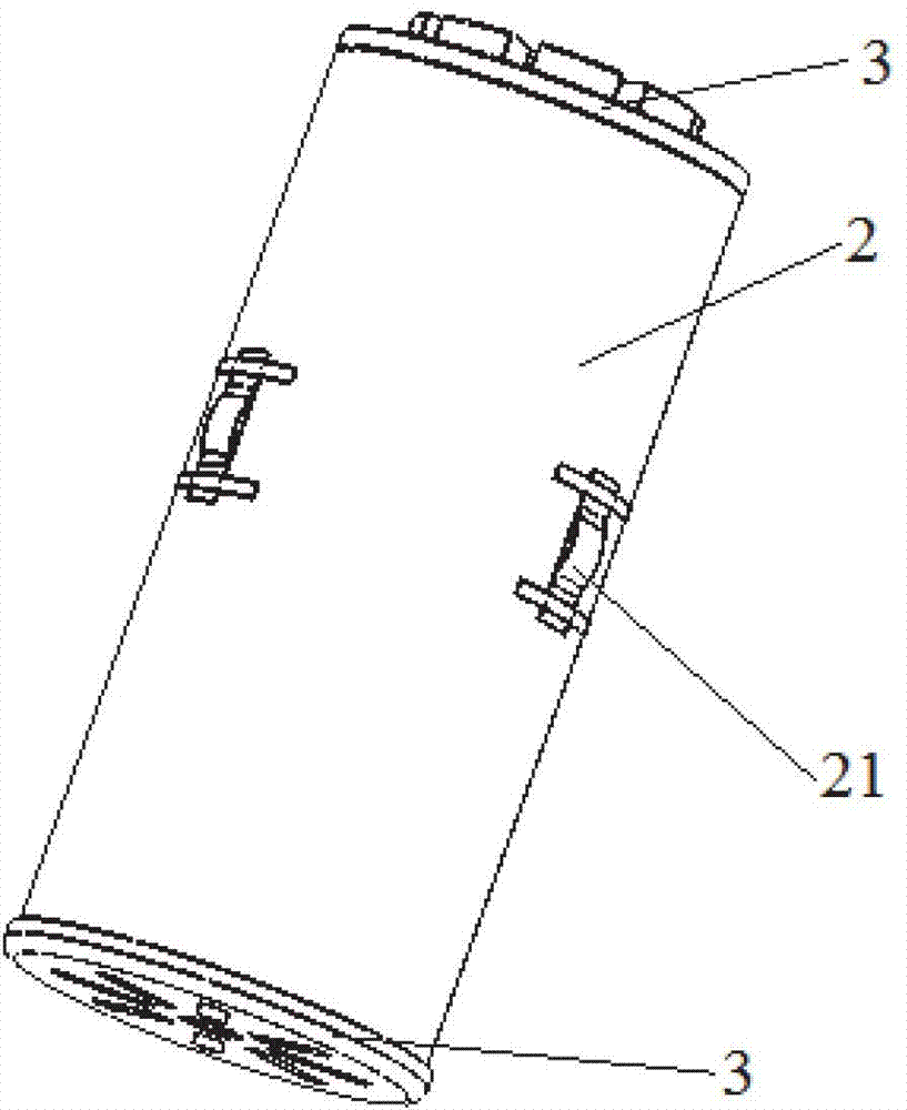 High reliability electrochemical energy storage device vibration-proof structure