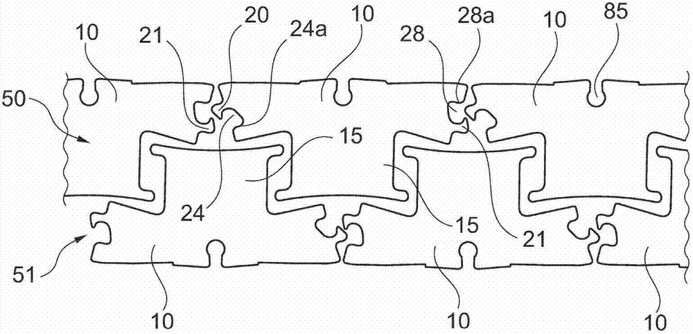 segmented magnetic circuit