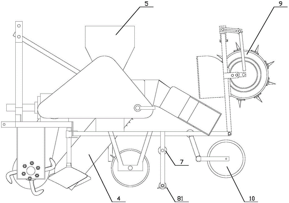 Multifunctional sowing machine