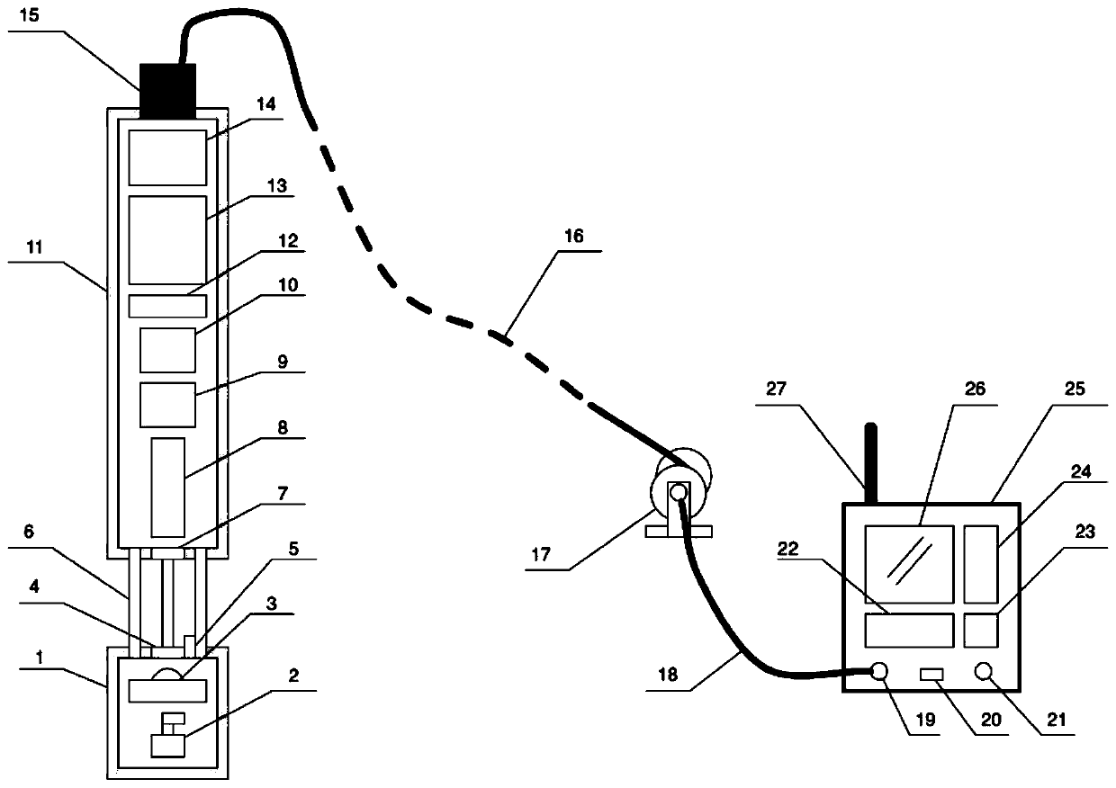 Groundwater flow direction and velocity monitoring device and method