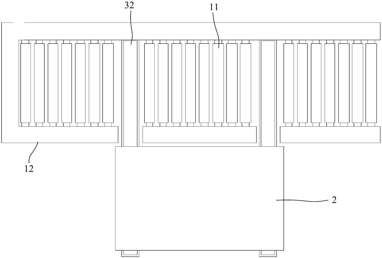 Battery pack disassembly line