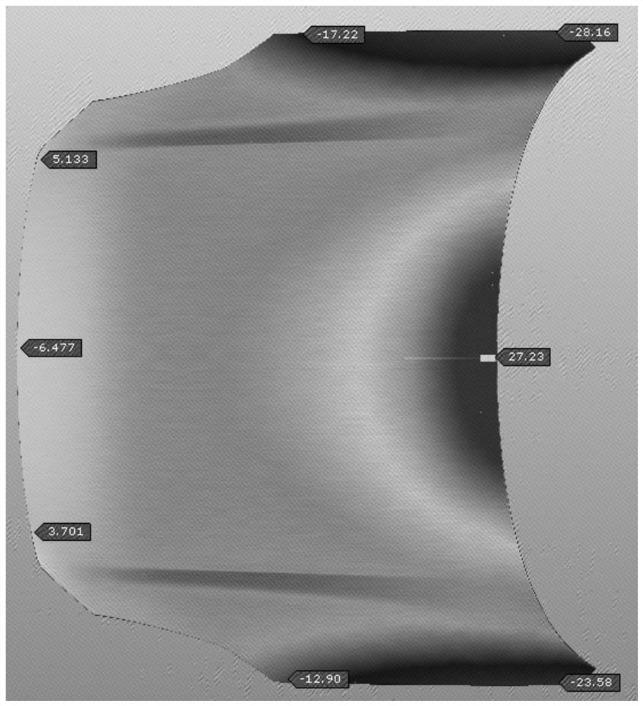 Rebound control method of engine hood outer plate, flanging die and vehicle