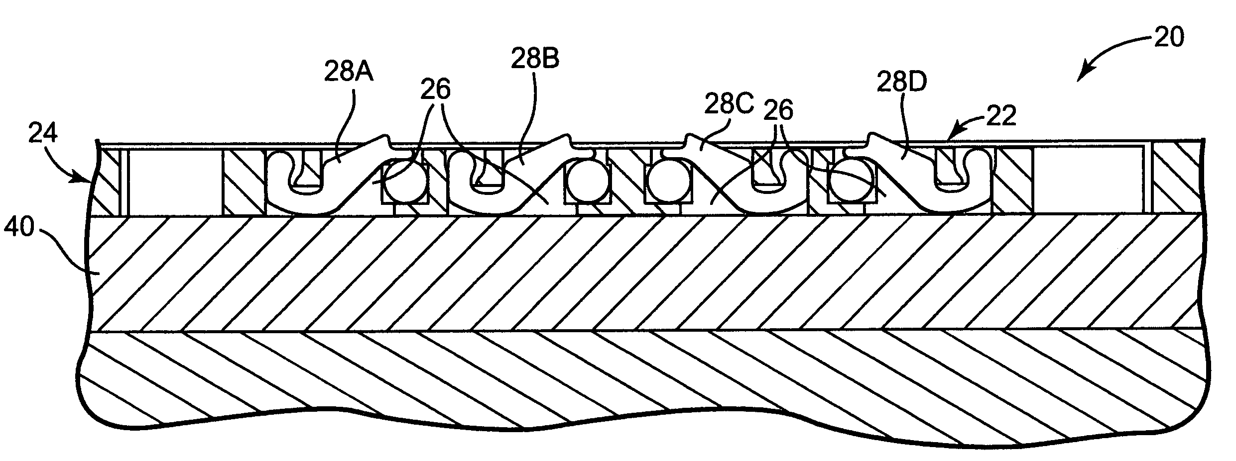 Fine pitch electrical interconnect assembly