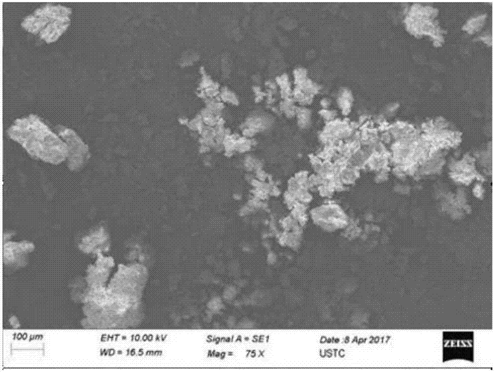 Low-detonation-velocity emulsified explosive and application thereof