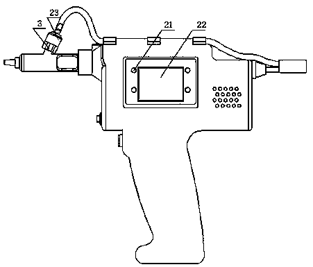 A split-type hand-held automatic injector