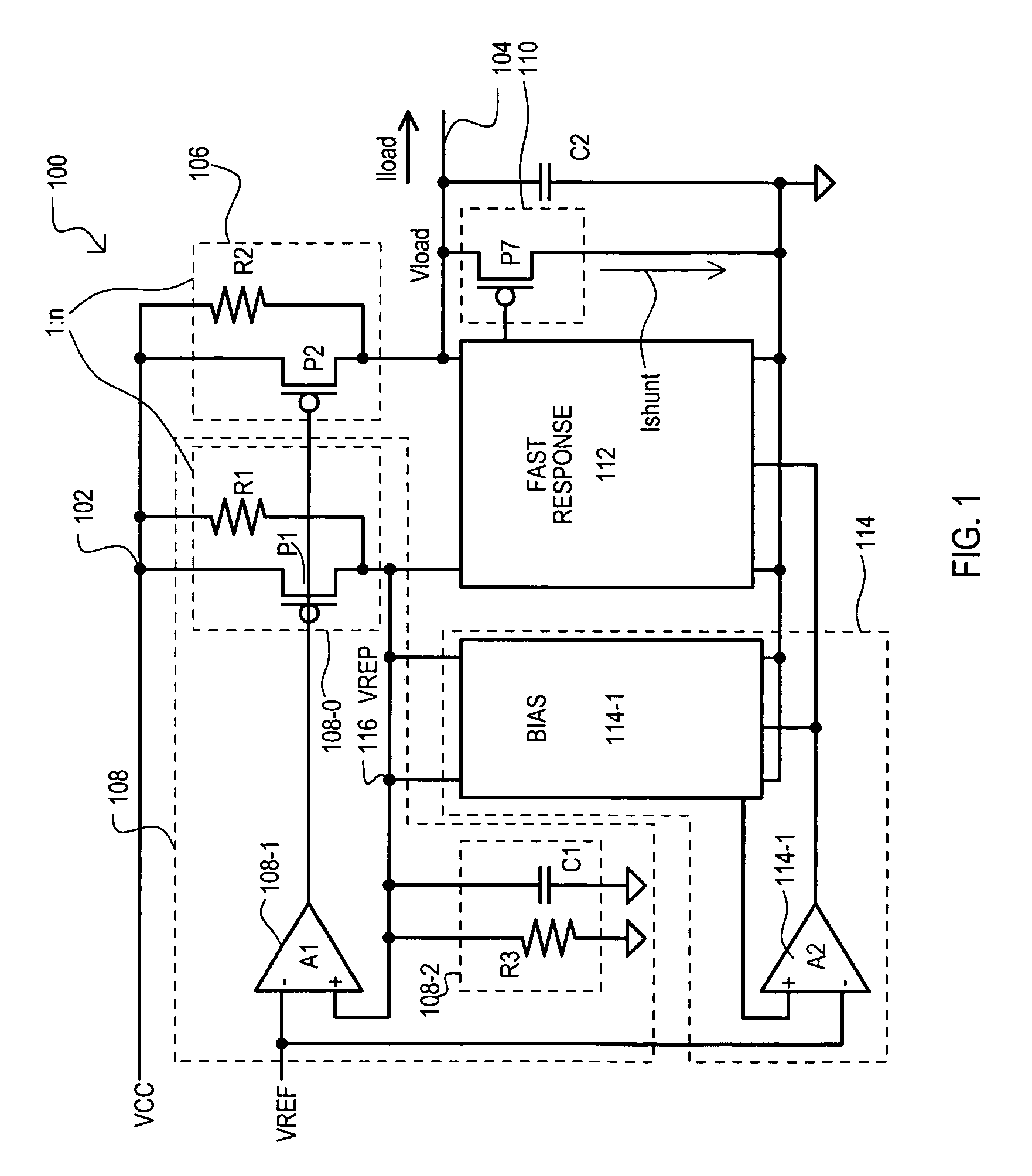 Shunt type voltage regulator