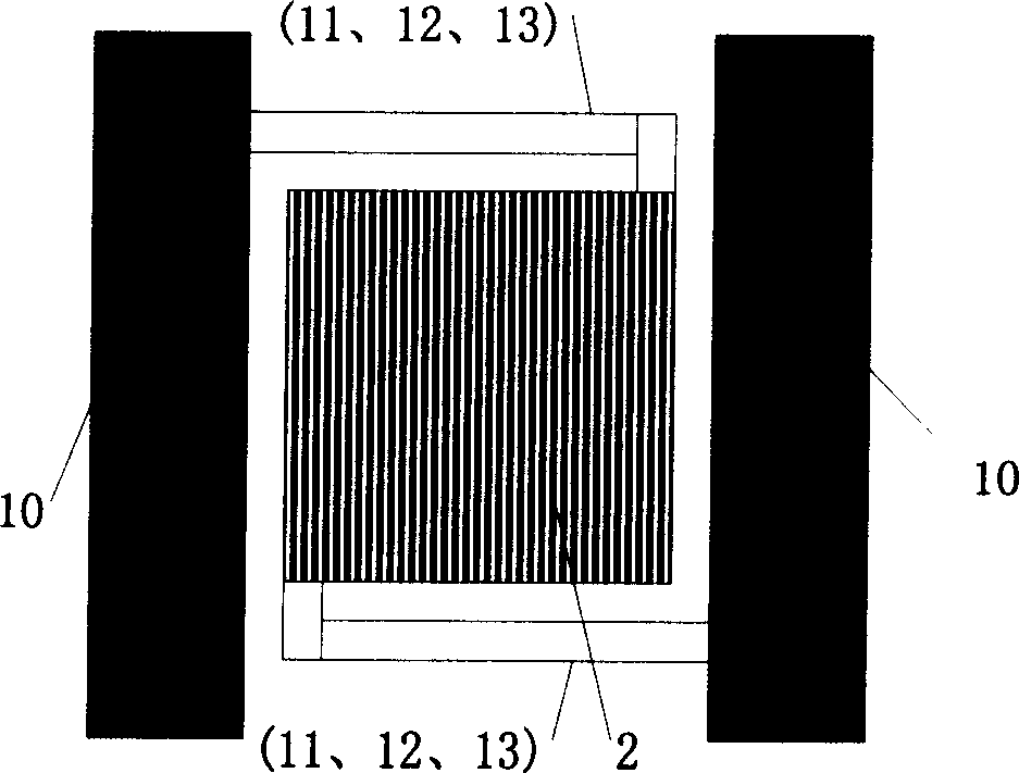 Nanometer structure micro mechanical biochemical sensor