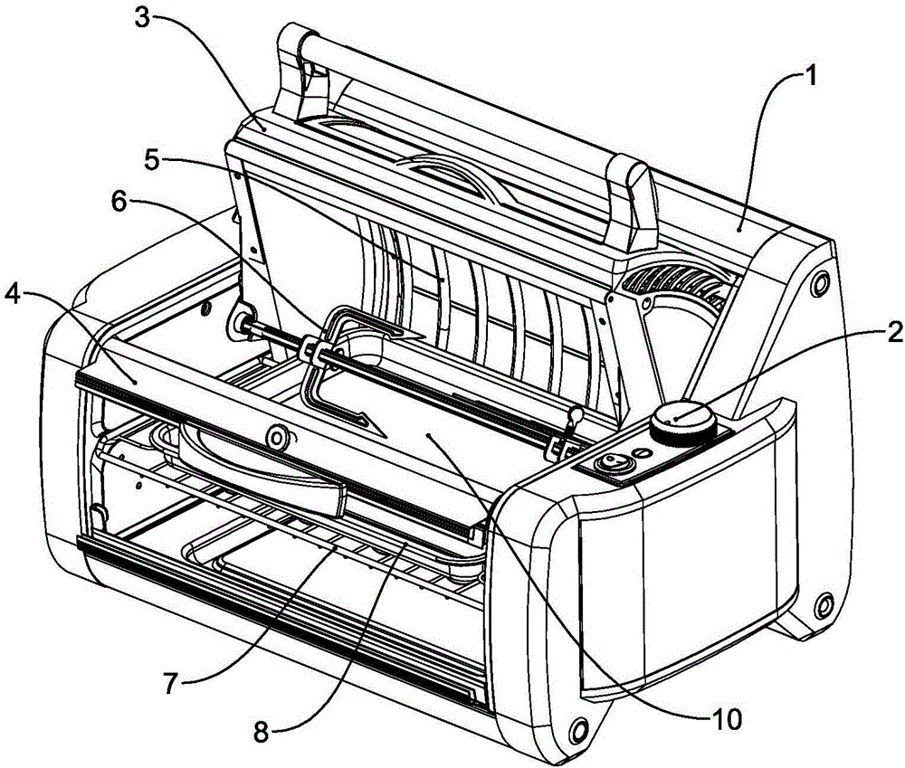 Multifunctional electric oven