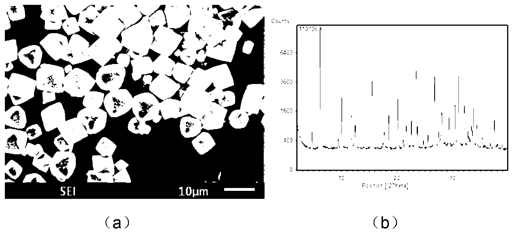 Primary crystallization hydrothermal preparation method of A-type and X-type molecular sieves containing pure Na ions