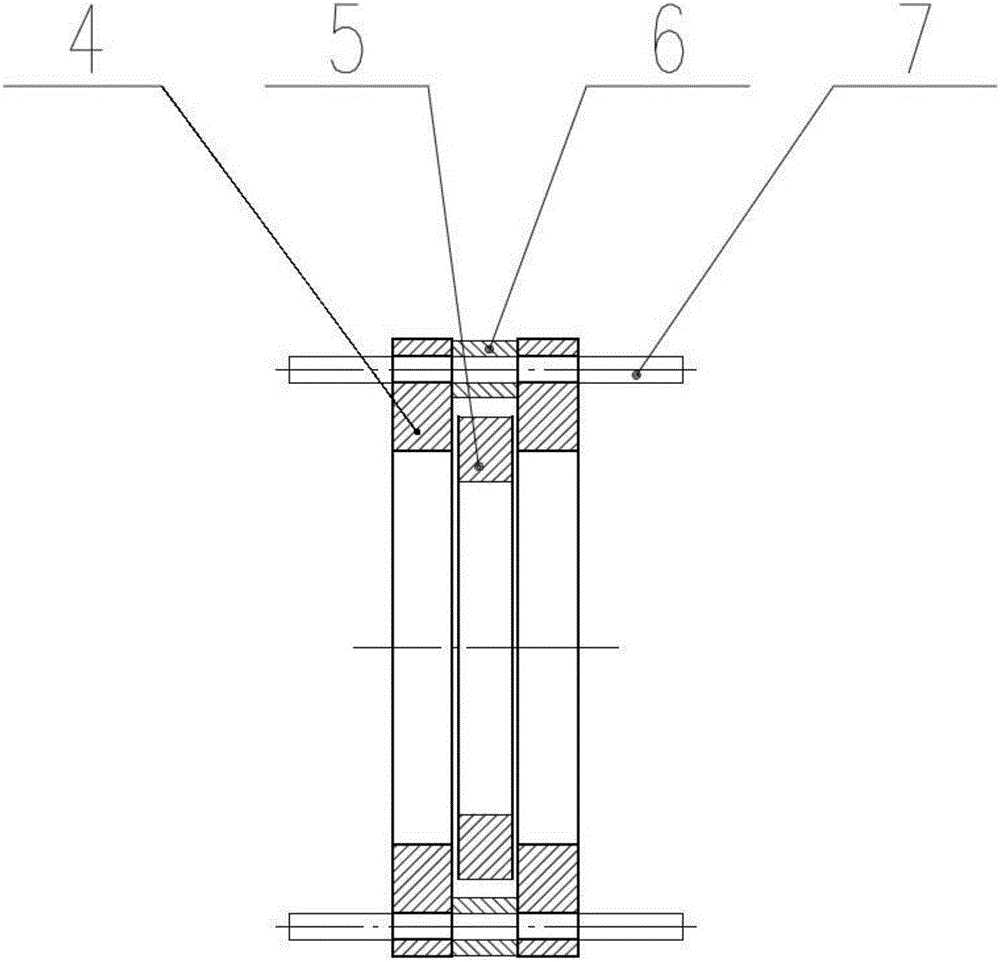 Pectin dedicated volute sludge dehydrator and screw shaft thereof