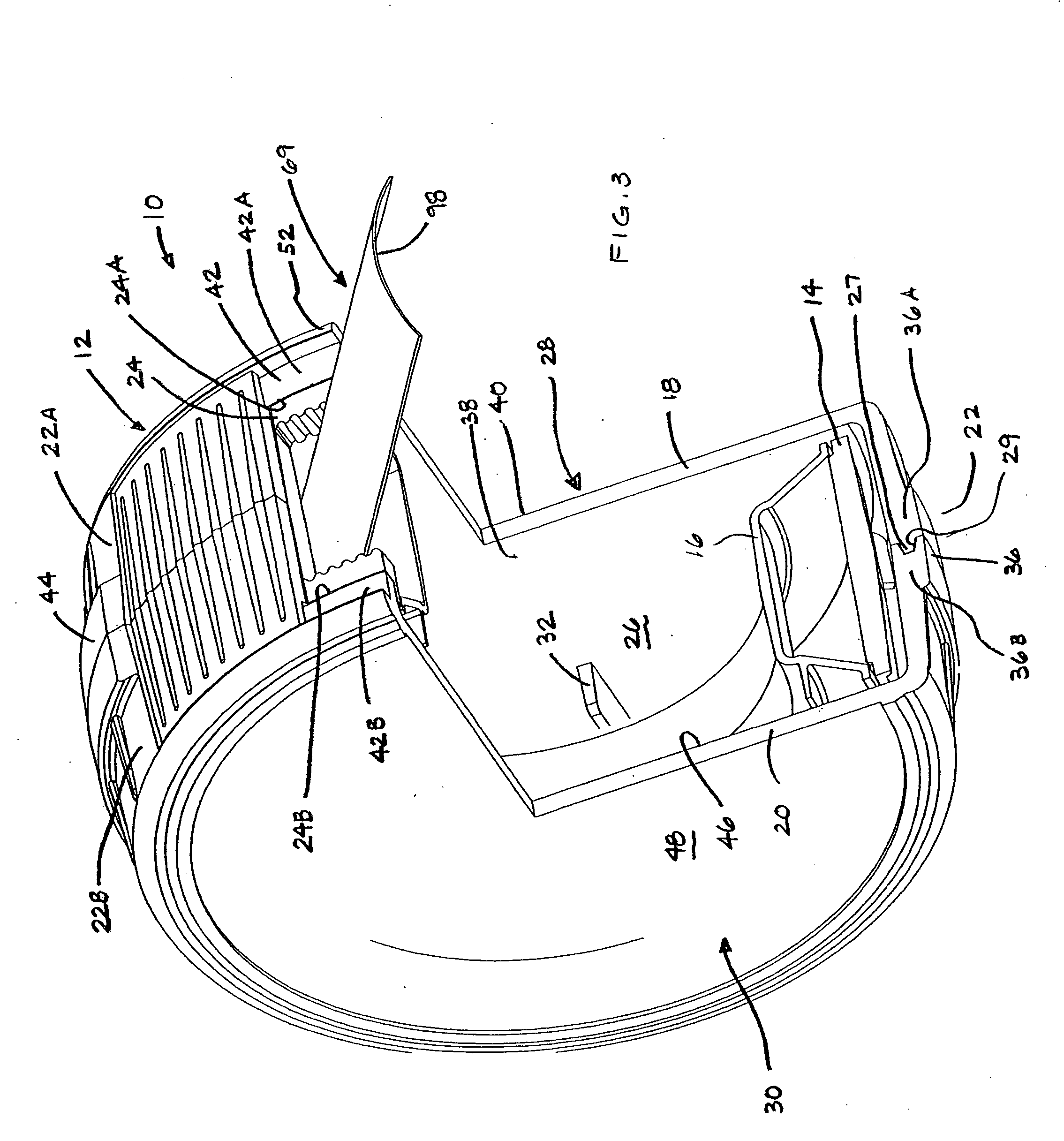 Dispenser for rolled strip material