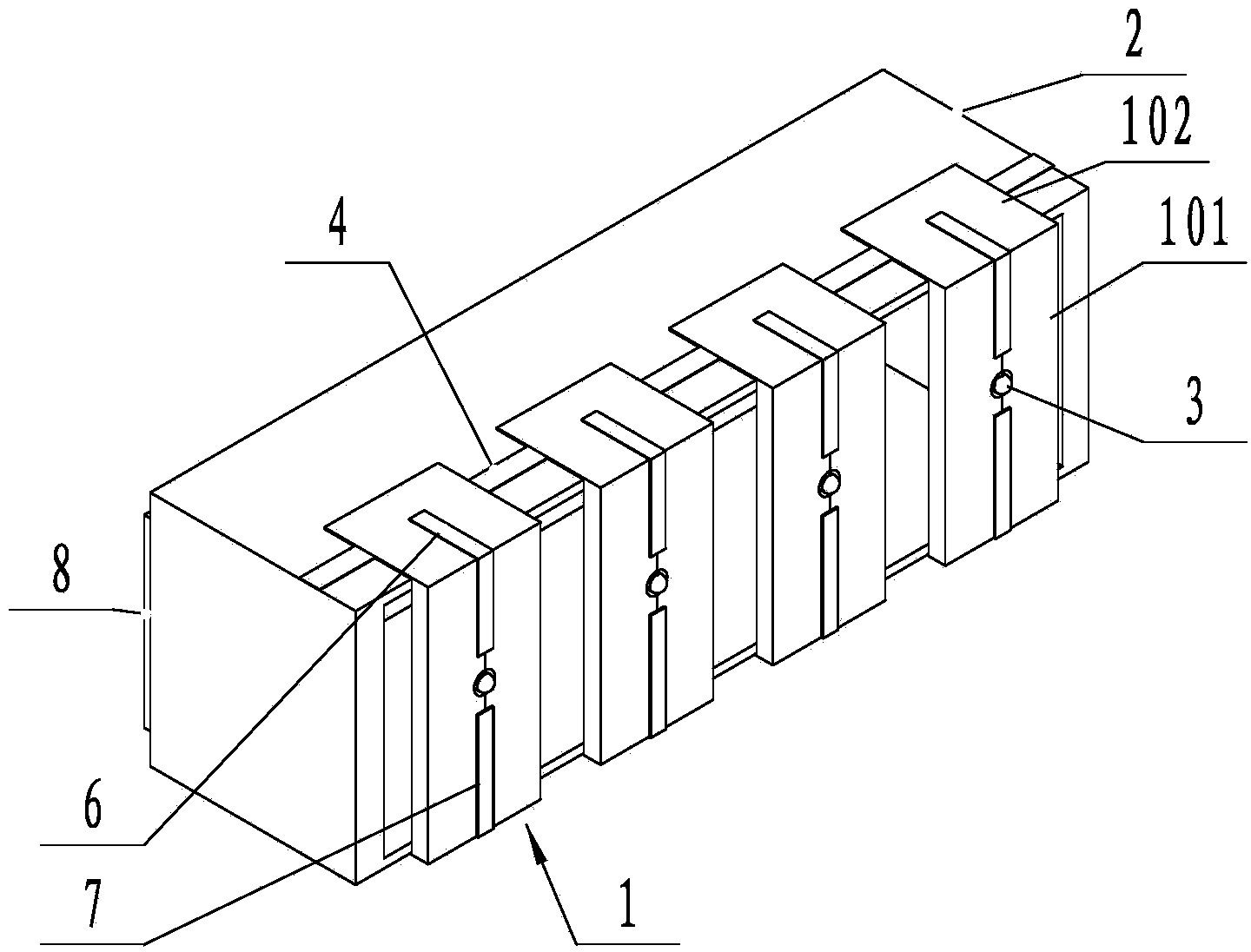 Pressing plate anti-misoperation cover for relay protection test