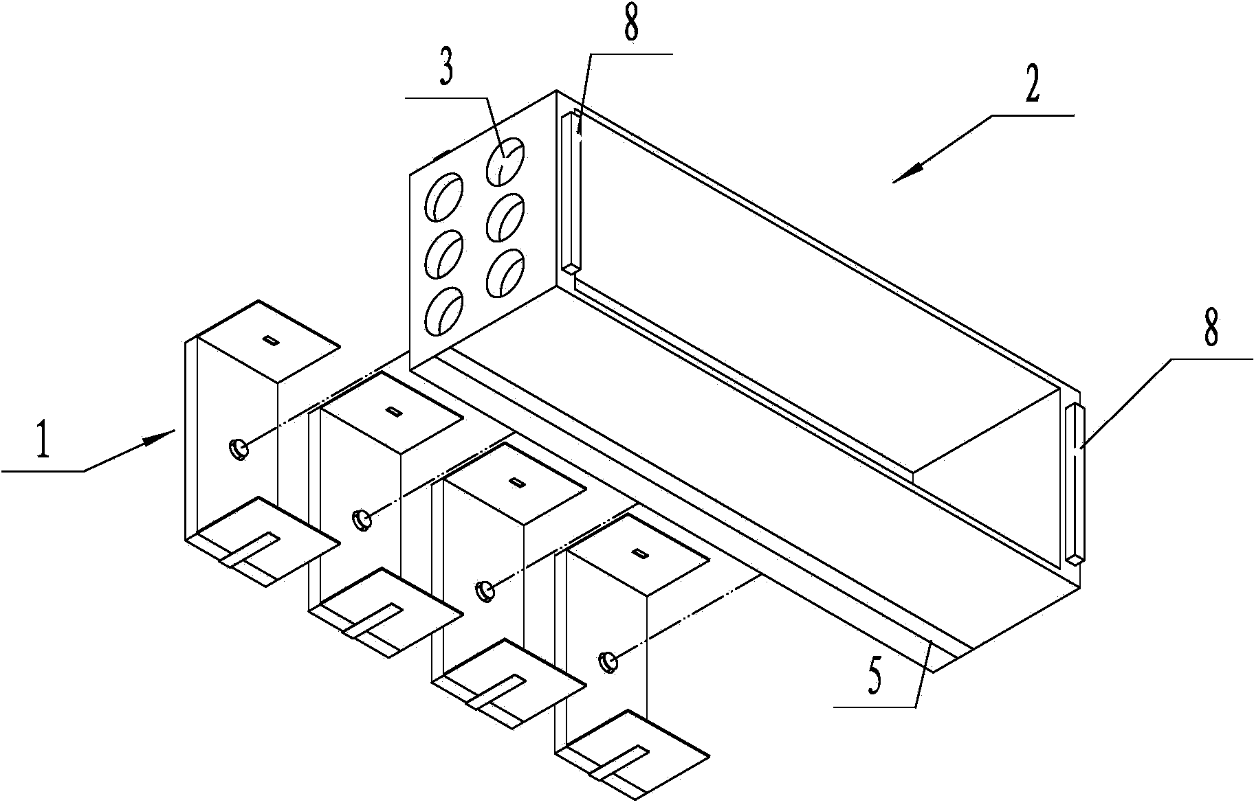 Pressing plate anti-misoperation cover for relay protection test