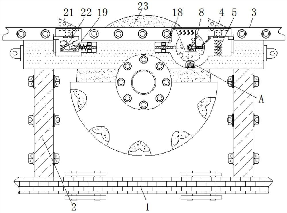 Energy-saving decorating material cutting device capable of effectively avoiding loss of electric energy without reasons