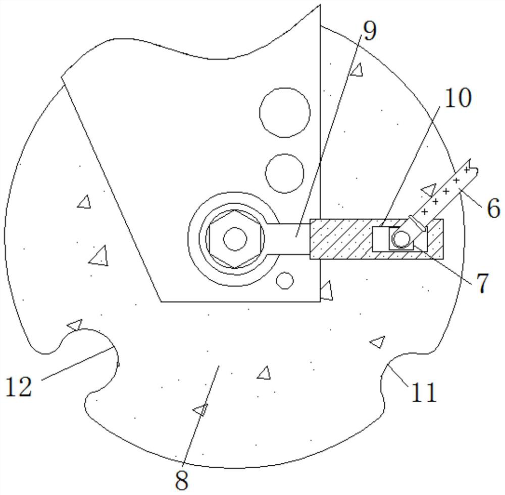 Energy-saving decorating material cutting device capable of effectively avoiding loss of electric energy without reasons