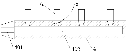 Gas treatment device for electric control room under coal mine