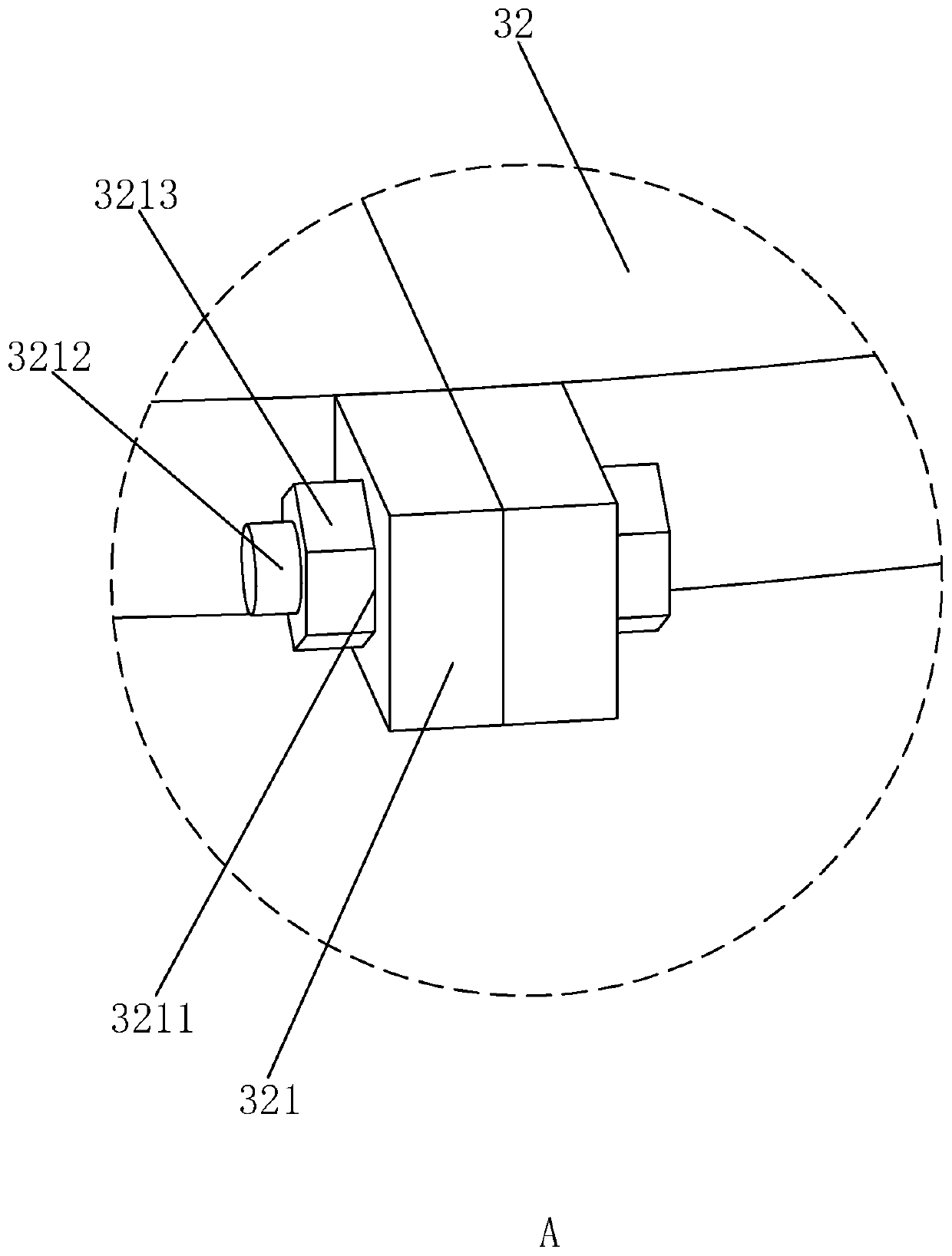 Cast-in-situ bored pile structure and construction method thereof