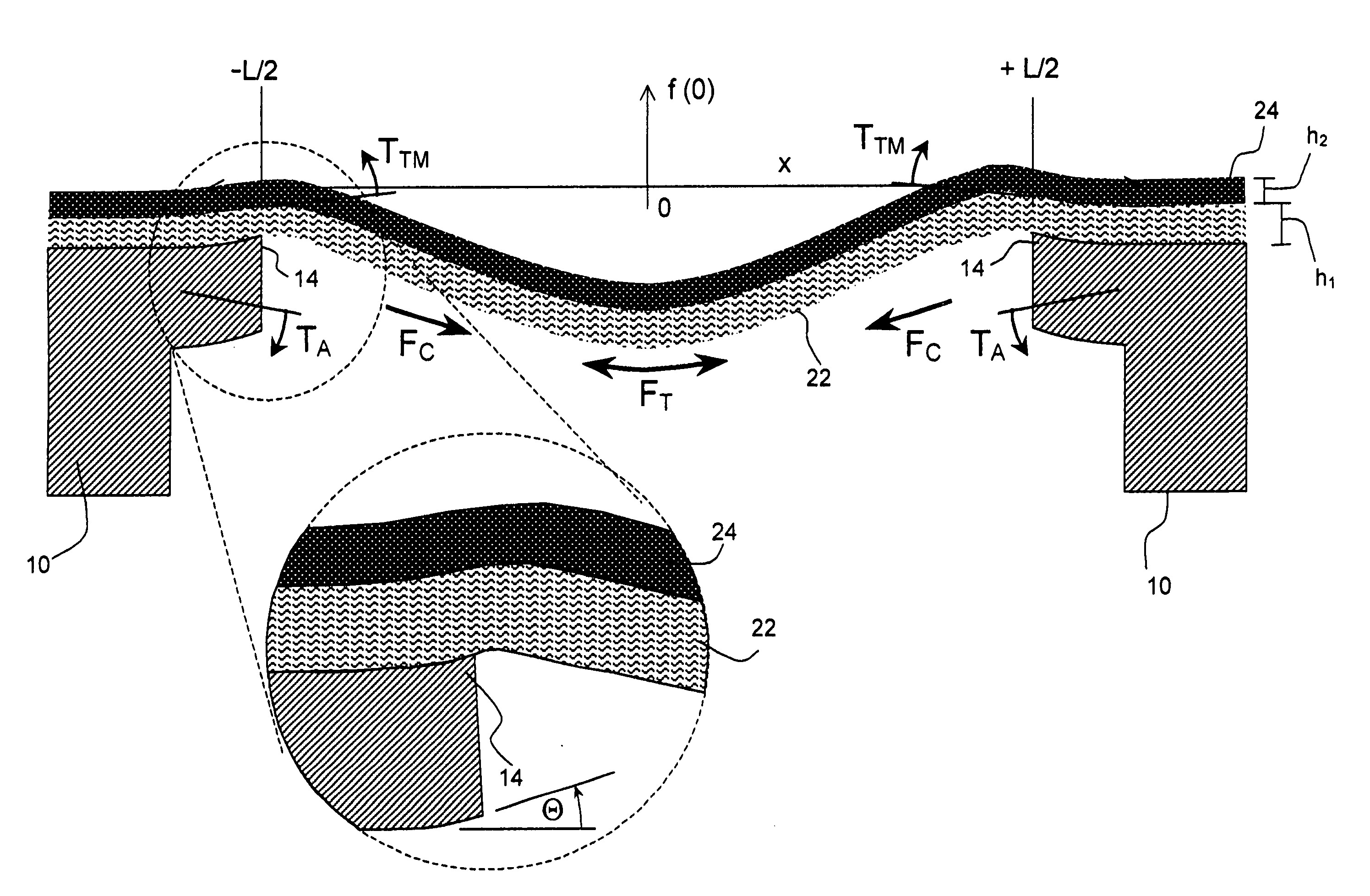 Snap-through thermal actuator