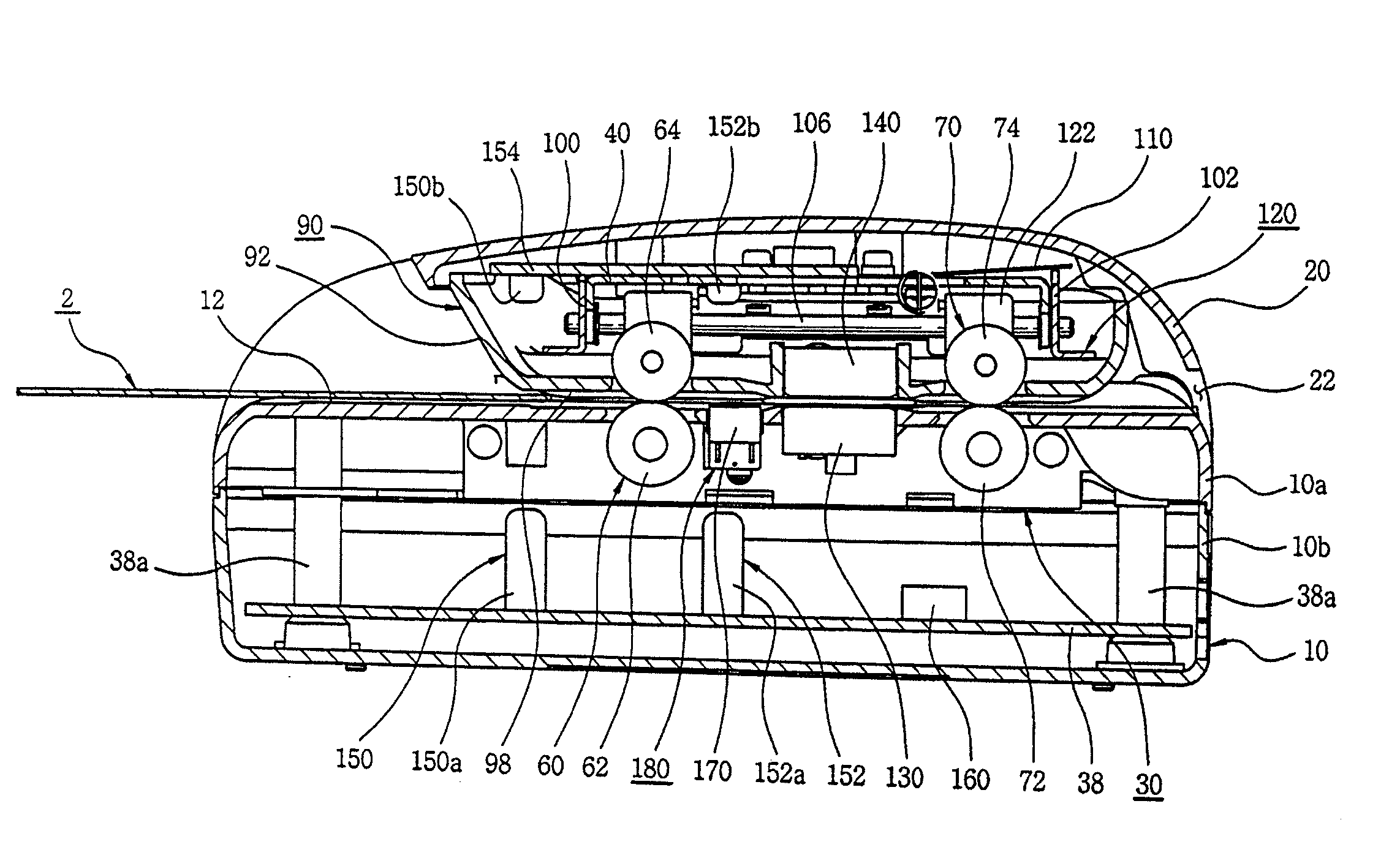 Double side image scanner