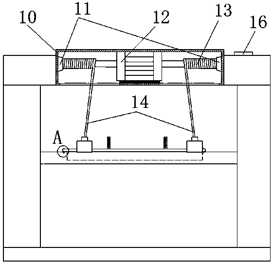 Automobile engine disassembling and assembling detection practical training assessment device